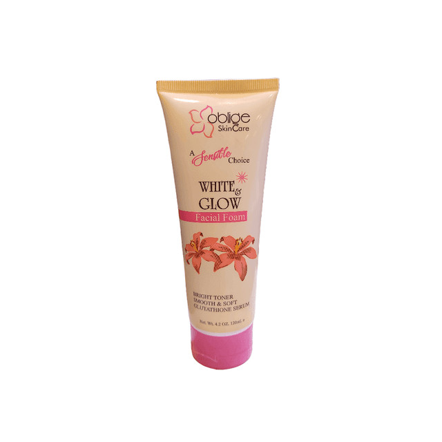 Oblige Skin Care White and Glow Facial Foam 120ml