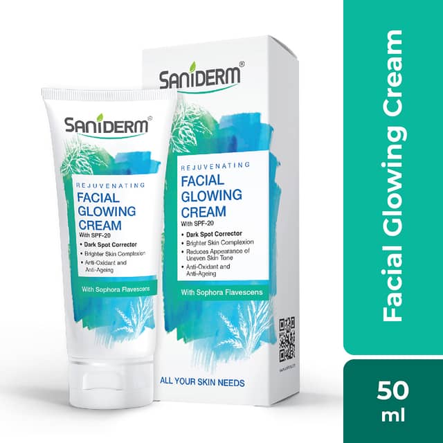 Saniderm Glowing Cream With Sophora Flavescens SPF-20