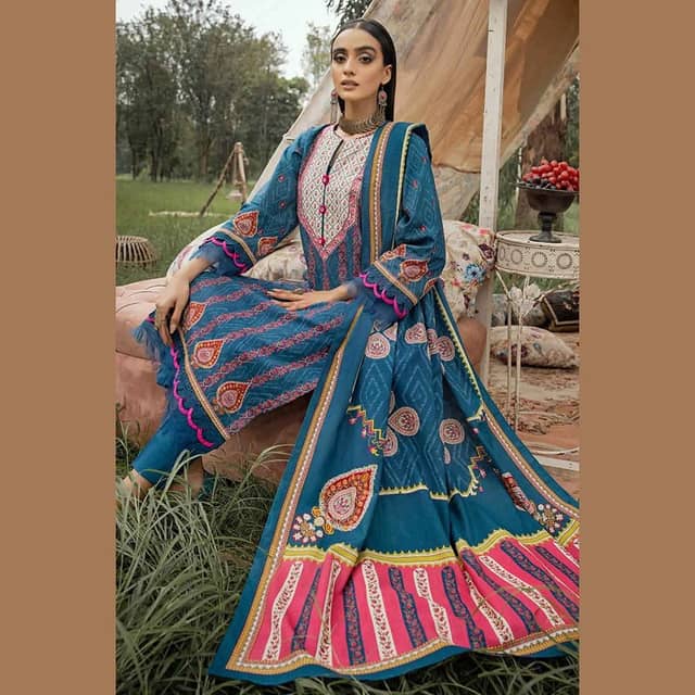 Ideas Unstitched Khaddar Suit K-22053 3PC