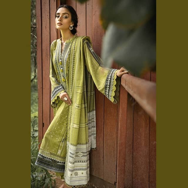 Ideas Unstitched Khaddar Suit K-22061 3PC