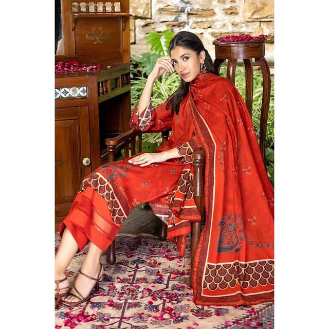 Ideas Lawn Unstitched Digital Printed Suit CL-32252 3PC