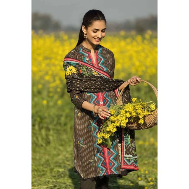 Lawn Unstitched Digital Printed Suit CL-32187 3PC