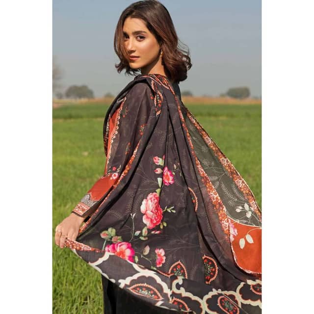 Lawn Unstitched Digital Printed Suit CL-32192 3PC
