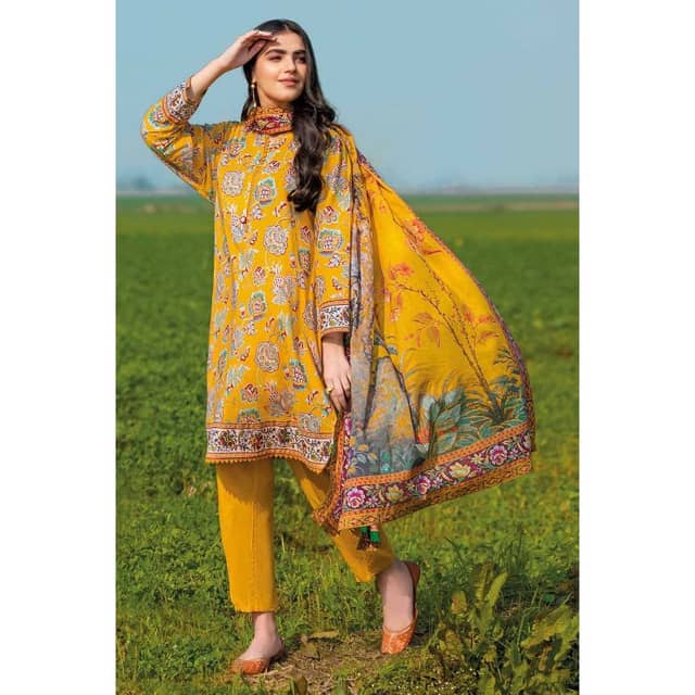 Lawn Unstitched Digital Printed Suit CL-32260 3PC