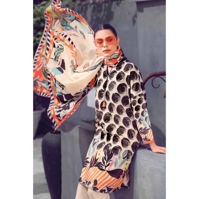 Lawn Unstitched Digital Printed Suit CL-32172 3PC