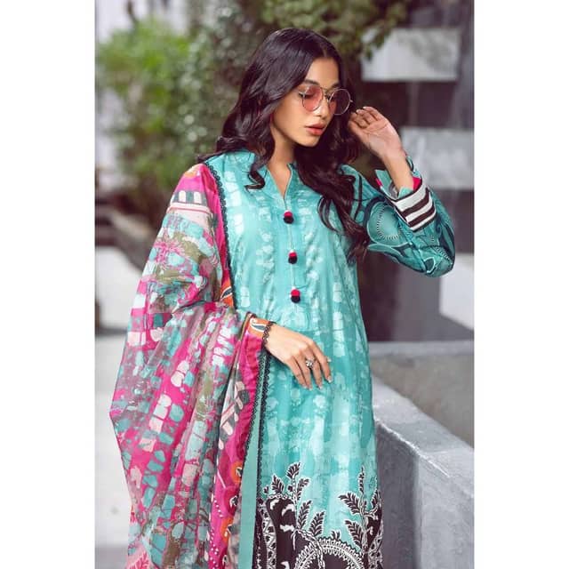 Lawn Unstitched Digital Printed Suit CL-32155 3PC
