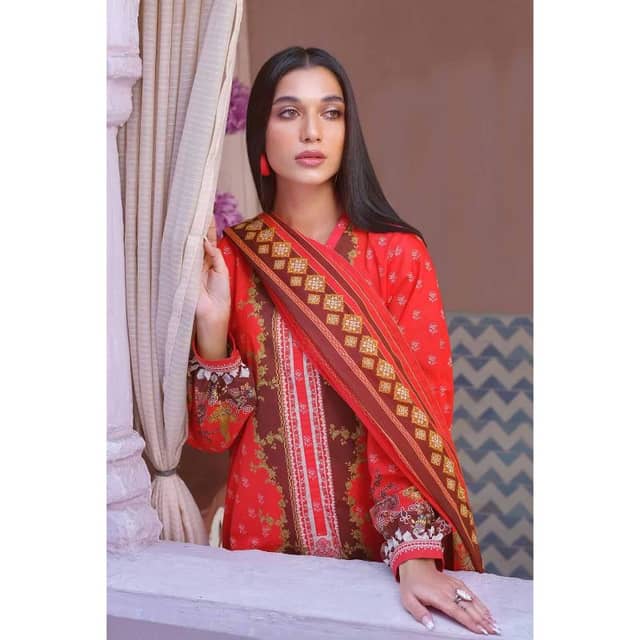 Lawn Unstitched Digital Printed Suit CL-32139 3PC