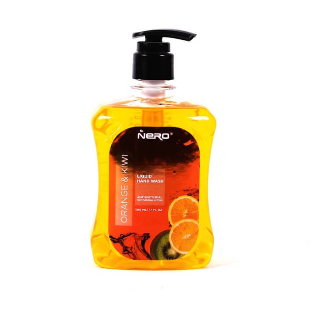 Nero Orange and Kiwi Antibacterial Hand Wash 500ml