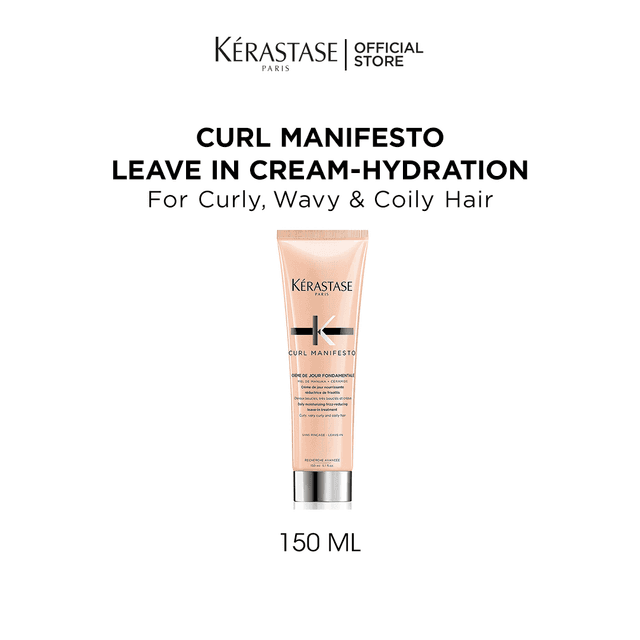 Kerastase Curl Manifesto Leave In Cream-Hydration & Styling for Waves & Curls 150ml