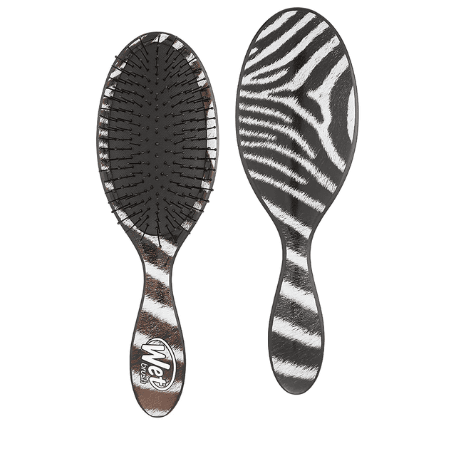 Wet Brush Detangler - Safari Zebra
