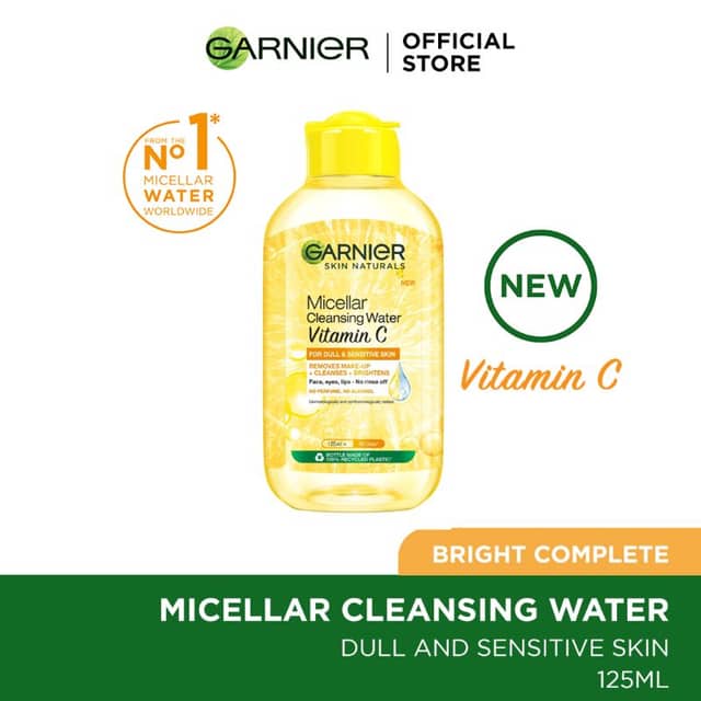 Garnier Skin Active Vitamin C Micellar Makeup Cleansing Water 125ml