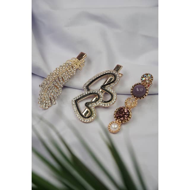 TM Treasures by Meeru Fancy Hair Pins For Girls 026