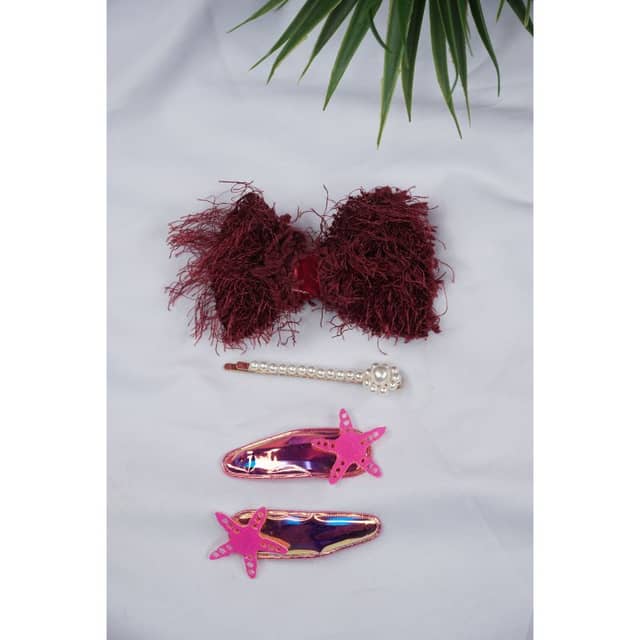 TM Treasures by Meeru Rug Style Bow Pins