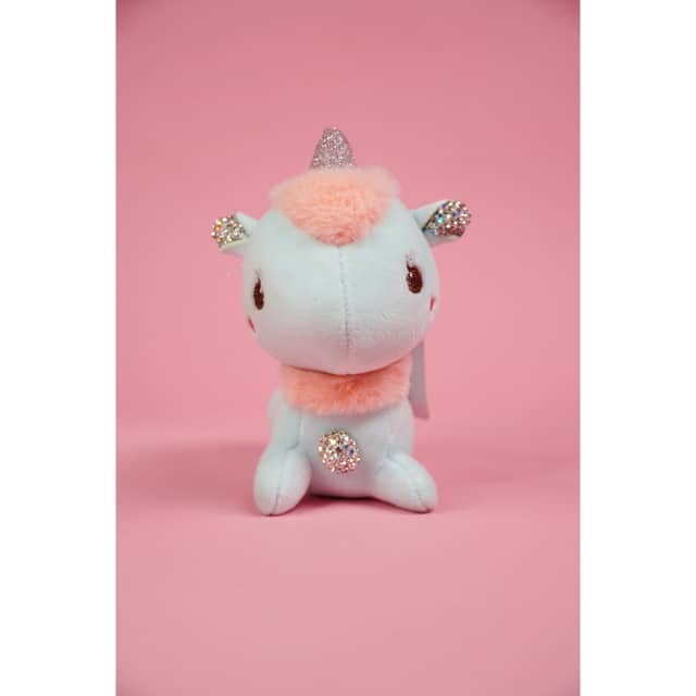 Penguins Girls Unicorn Plush Key Chain