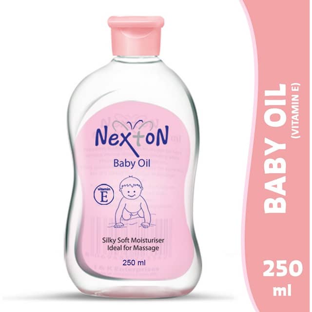 Nexton  Vitamin E Baby Oil Pink 250ml