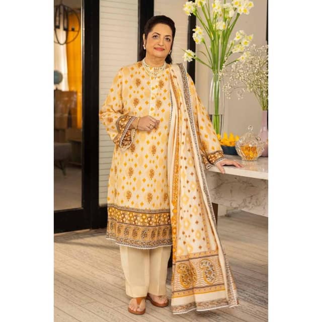 Ideas Printed Lawn Unstitched Suit CL-42080 B 3PC