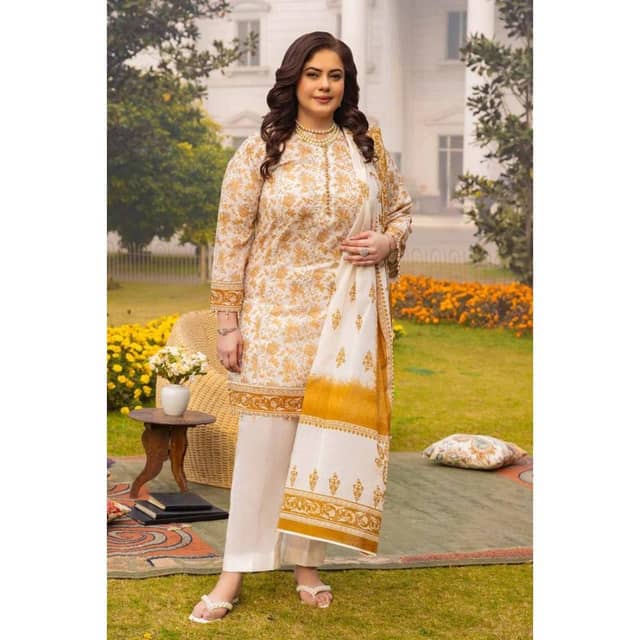 Ideas Printed Lawn Unstitched Suit CL-42193 A 3PC