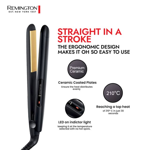 S1400 Remington Ceramic Compact Straightener