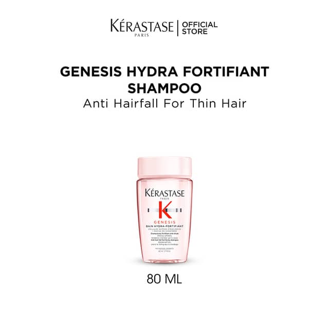 Kérastase Genesis Hydra-Fortifiant Shampoo 80ml-Travel Size