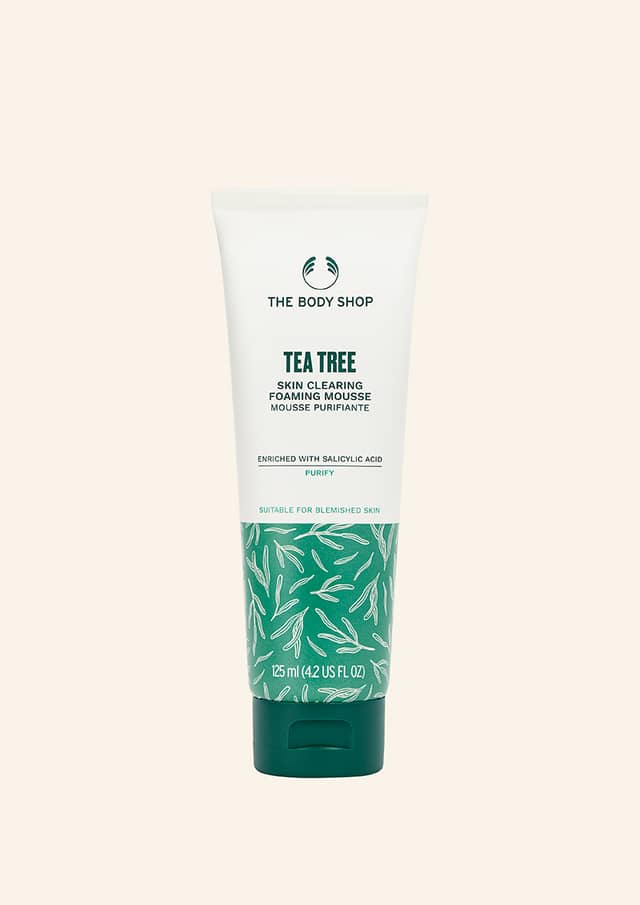 The BOdy Shop Tea Tree Skin Clearing Foaming Mousse 125ml
