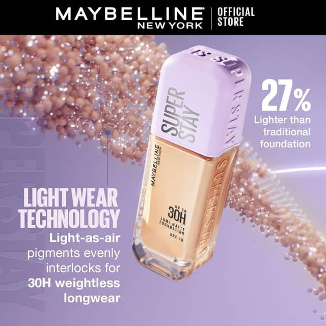 Maybelline Superstay Lumi Matte  Liquid Foundation