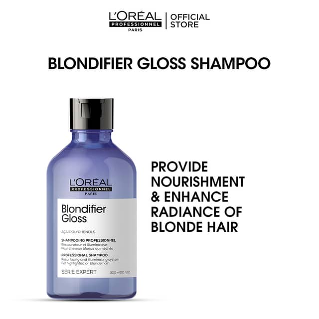 L'Oréal Professionnel Serie Expert Blondifier Shampoo 300ml - For Blonde Hair