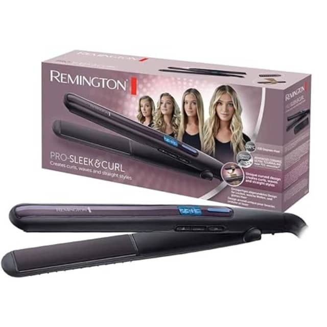 RemingtonPro Sleek & Curl Hair Straightner S6505