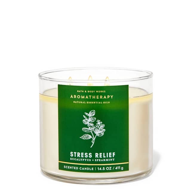Bath And Body Works Stress Relief 3-Wick Candle