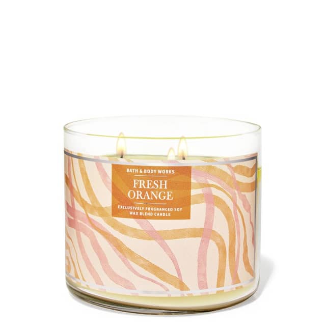 Bath And Body Works Fresh Orange 3-Wick Candle