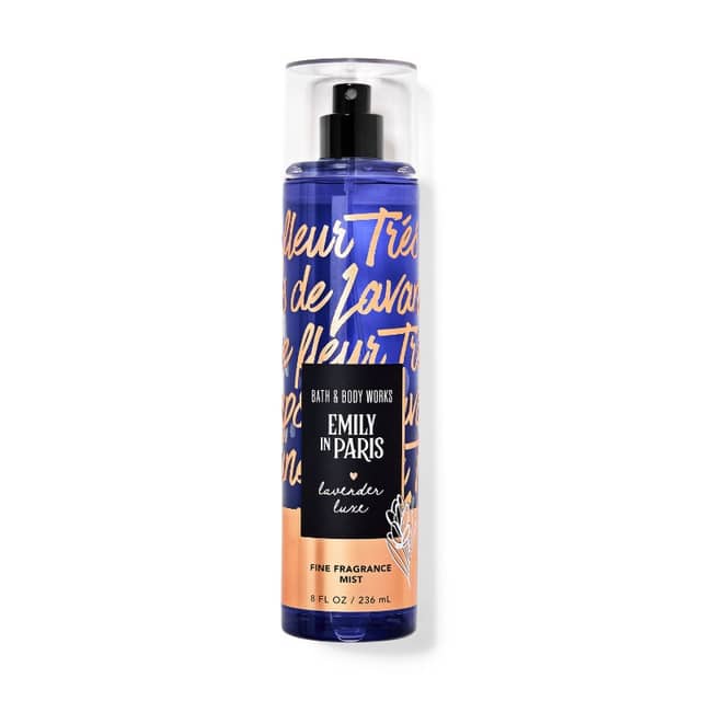 Bath And Body Works Emily In Paris Lavender Lux Fine Fragrance Mist 236ml