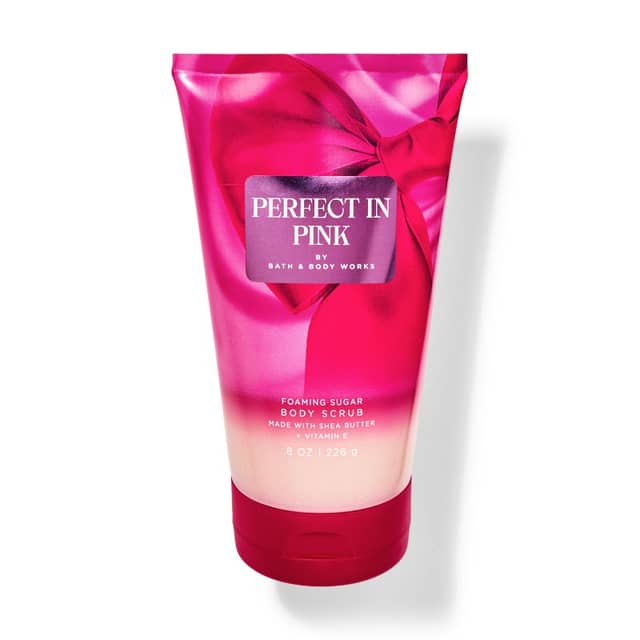 Bath And Body Works Perfect In Pink Foaming Sugar Body Scrub 226g