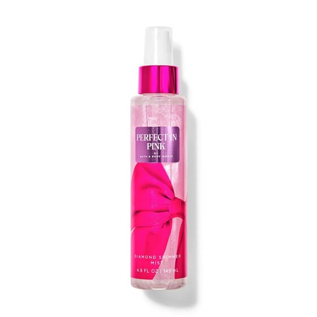 Bath And Body Works Perfect In Pink Diamond Shimmer Mist 145ml