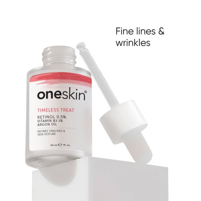 OneSkin Timeless Treat  Retinol 0.5% Vitamin B3 1%  Argan Oil Serum 30ml