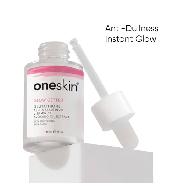 OneSkin Glow Getter  Glutathione Alpha Arbutin 2% Vitamin B3 Avocado Oil Extract 30ml