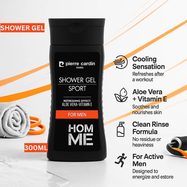 Pierre Cardin Paris Men Shower Gel 300ml