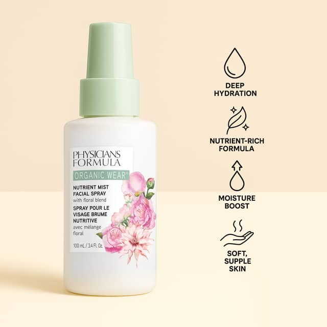 Physicians Formula Organic Wear Nutrient Mist Facial Spray 100ml