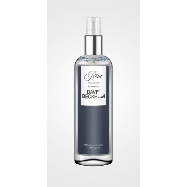 David Beckham Classic Blue Body Mist By Reve Fragrances 125ml