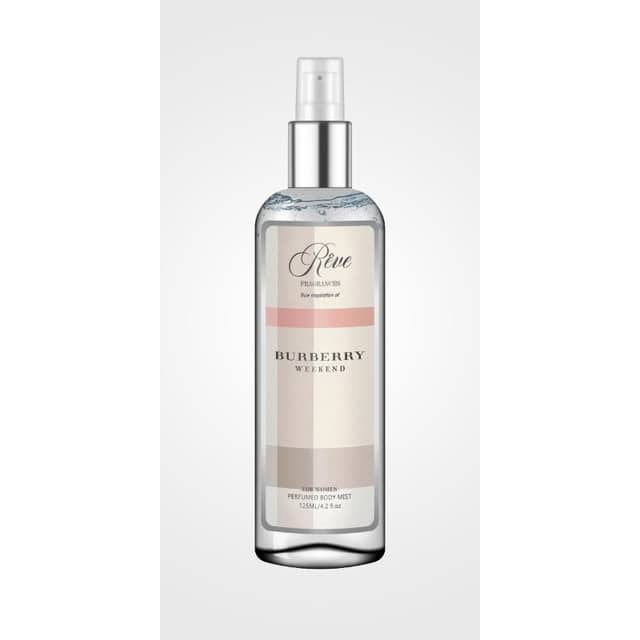 Burberry Weekend Women  By Reve Fragrances Body Mist 125ml