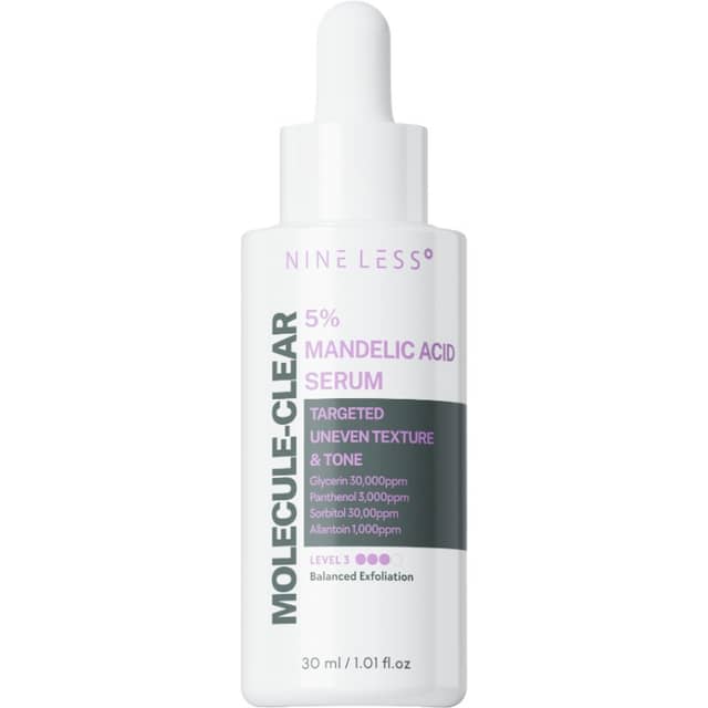 Nine Less Molecule-Clear 5% Mandelic Acid Serum 30ml