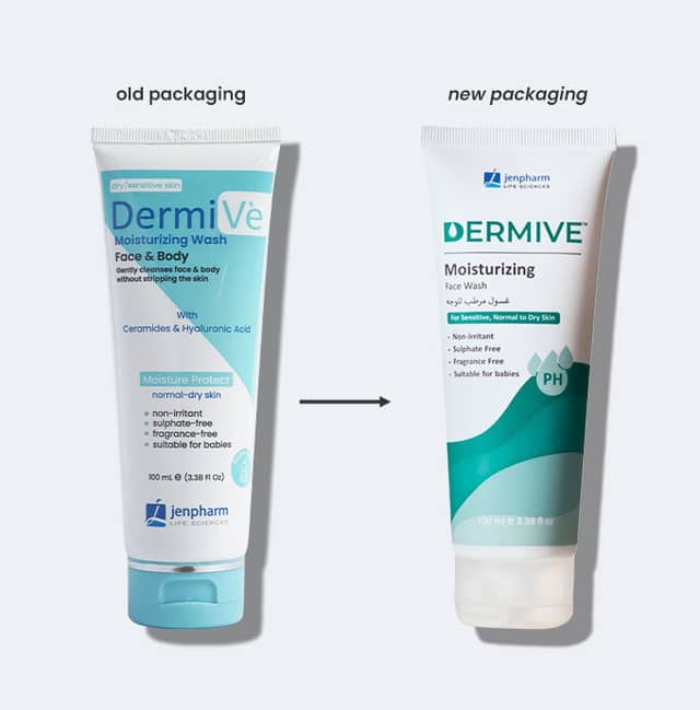 Jenpharm Dermive Moisiturizing Face Wash 100ml