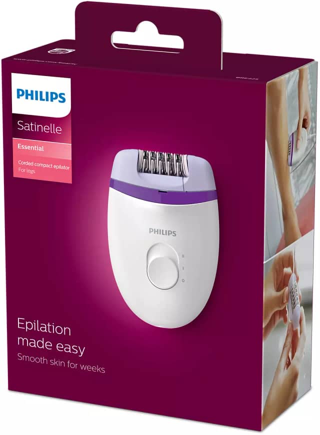Philips BRE225/01 Satinelle Essential Corded compact epilator