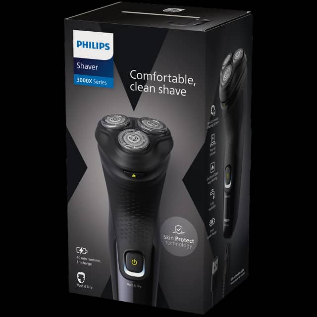 Philips X3021/00 Shaver 3000X Series Wet & Dry Electric Shaver