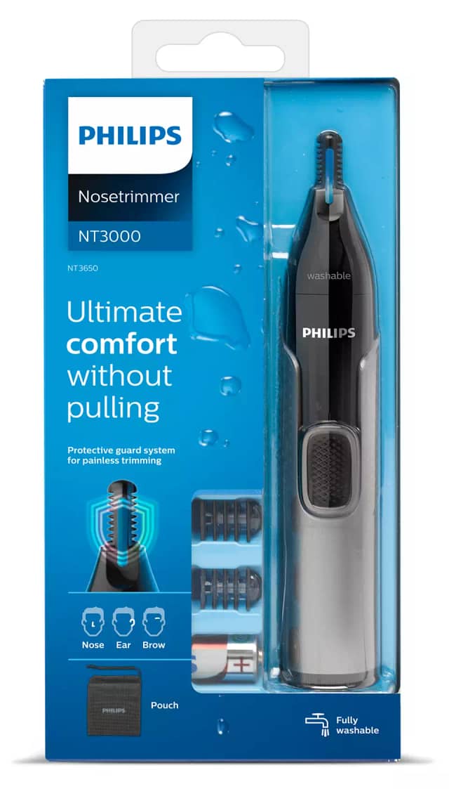 Philips NT3650/16 Nose trimmer series 3000 Nose, ear & eyebrow trimmer