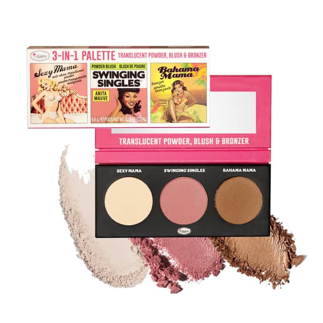 The Balm Cosmetics  3 In 1 Palette