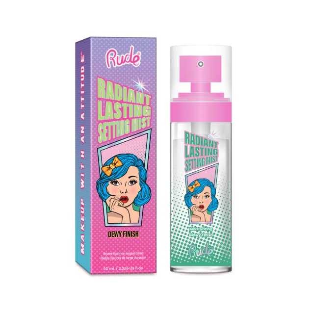 Rude Radiant Lasting Makeup Mist 60ml