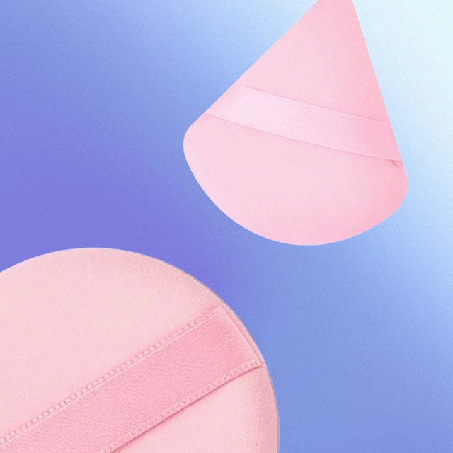 Bleuface Powder Puffs Triangle