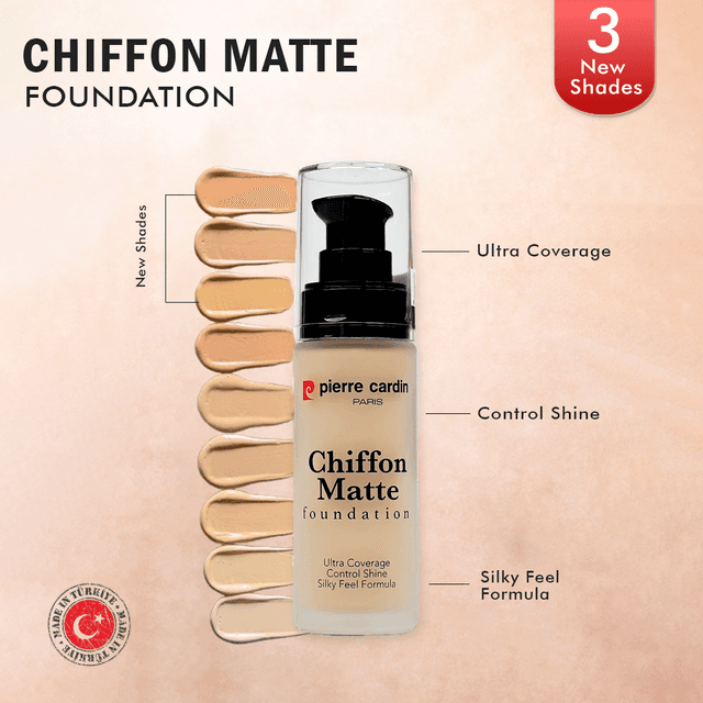 Pierre Cardin Paris Chiffon Matte Foundation