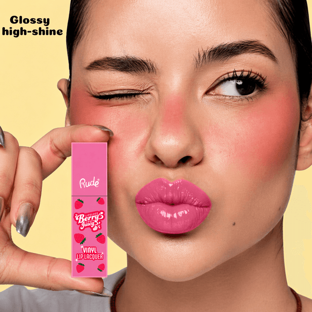 Rude Berry Juicy Vinyl Lip Lacquer
