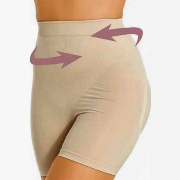 Miss Fit 34313 High Waist Boxer Seamless Underwear