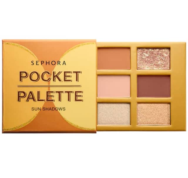 Sephora Mini Pocket Palette Eyeshadow Palette |Golden Hour